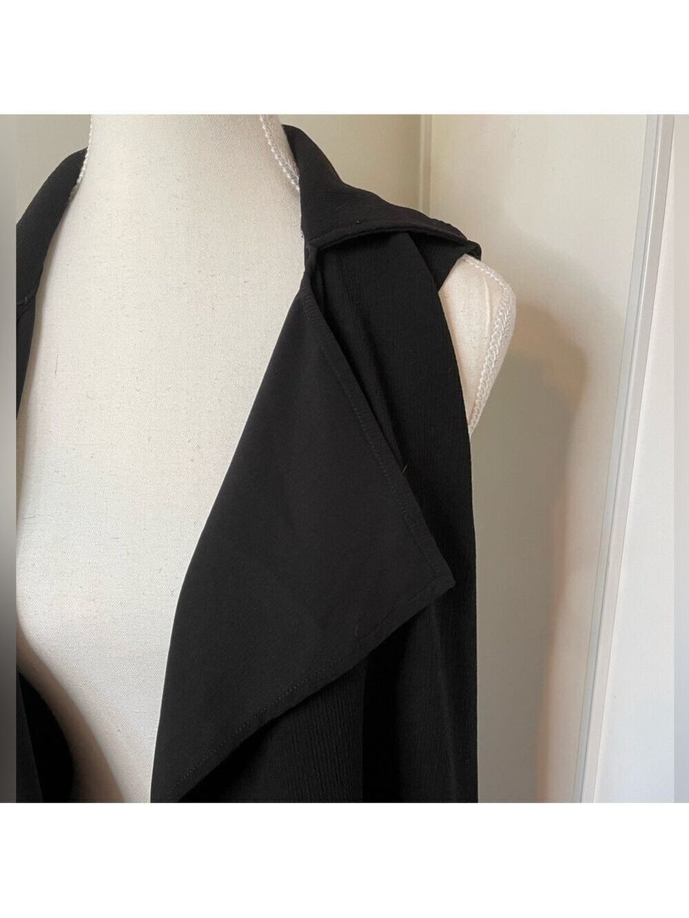 🐈Costes Long Duster Vest with Pockets M - Picture 3 of 11